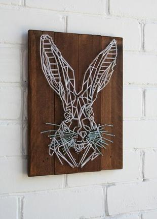 Заєць геометрія?в техніці stringart