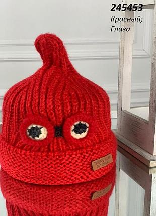 Утепленная шапка детская