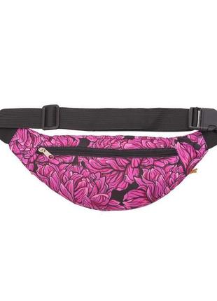 Сумка на пояс waist bag | pink pion 2/18, розовая2 фото