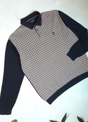 🎁1+1=3 стильный оригинальный мягкий свитер поло next, размер 50 - 528 фото
