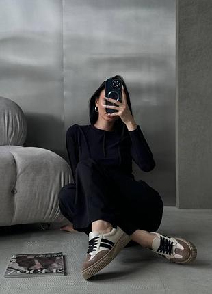 Шкіряні кеди жіночі