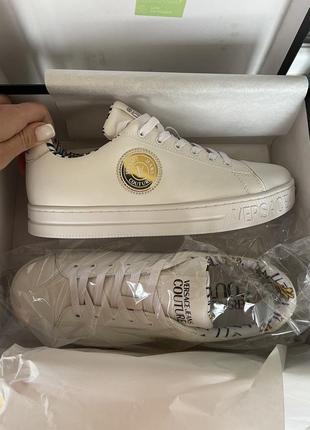 Нові кеди кросівки versace jeans menos
