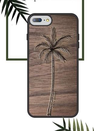 Дерев'яний чохол "пальма"5 фото