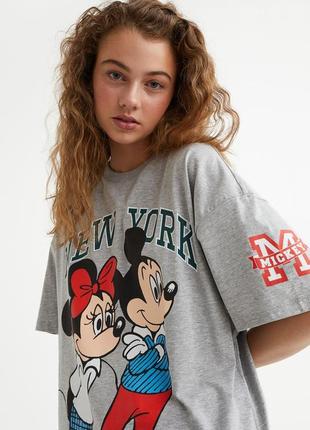 Футболка oversize h&amp;m (эйч энд эм) disney (дисней)2 фото