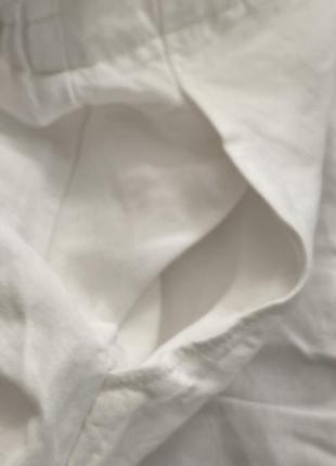 Широкие белые палаццо брюки из крапивы oska 3-4 нитевичка 🇩🇪3 фото