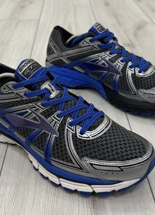 Мужские кроссовки brooks adrenaline gts 17 blue silver (28,5 см)