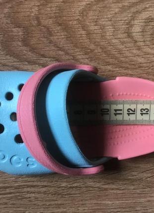 Крокси crocs c7,наш 24р.ст.14см.