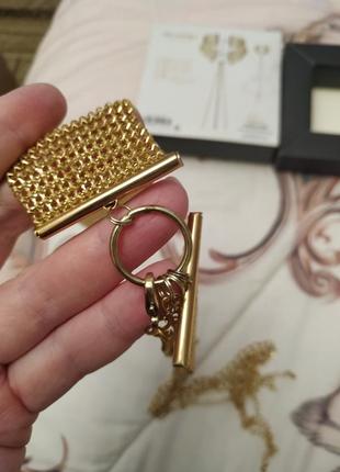 Чокер с цепочками bijoux indiscrets desir metallique collar, золотой6 фото