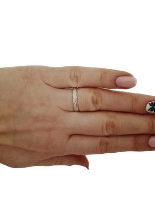 Женское серебряное кольцо2 фото