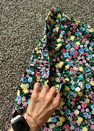 Новая юбка миди цветочный принт вискоза george5 фото
