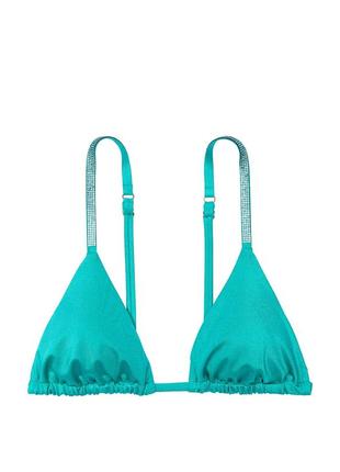 Kупальник victoria's secret swimwear shine strap triangle bikini3 фото