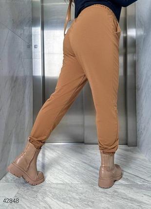 Легенькі штани великих розмірів❤️ весна-літо