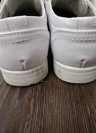 Белые туфли 33 размер 22 см стелька4 фото