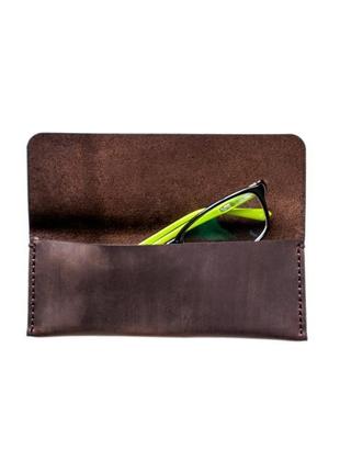 Чехол для очков glasses case brown just feel2 фото