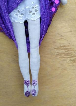 Кукла "вивьен" в стиле тильда, текстильная, интерьерная5 фото