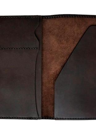Тревелкейс кожаный "reise" brown just feel3 фото