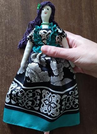 Кукла "беатриса" в стиле тильда, текстильная, интерьерная2 фото