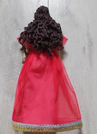 Лялька "касандра" в стилі тільда, текстільна, інтерьерна6 фото