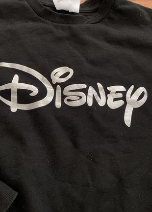 Новый укороченный теплый хлопковый свитшот disney (primark) xs2 фото