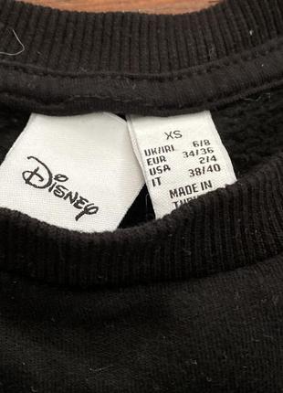 Новый укороченный теплый хлопковый свитшот disney (primark) xs3 фото