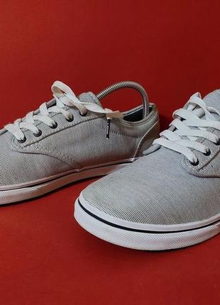 Кеди vans athletic leather 40.5р. 26 см