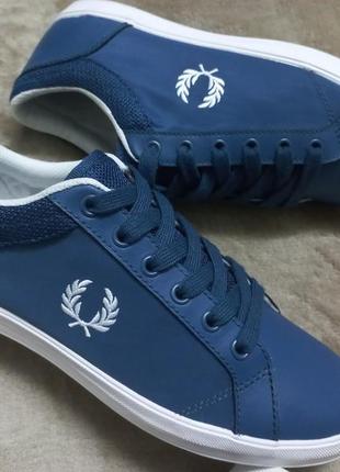 Мокасины кроссовки кожа муж.39 fred perry вьетнам2 фото