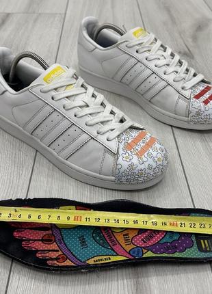 Жіночі кросівки adidas superstar pharrell supersh traners (26,5 см)7 фото