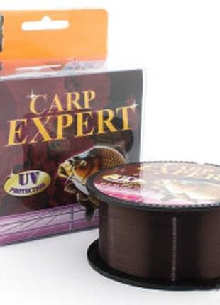 Леска 300 метров 0.30 mm uv brown carp expert1 фото