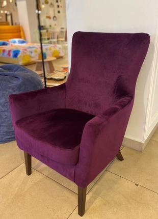 Кресло classic фиолетовое2 фото