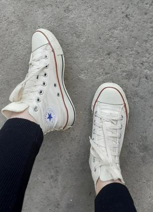 Белые converse