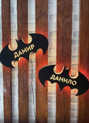 Дитячий нічник "batman"2 фото