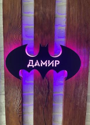 Детский ночник "batman"3 фото