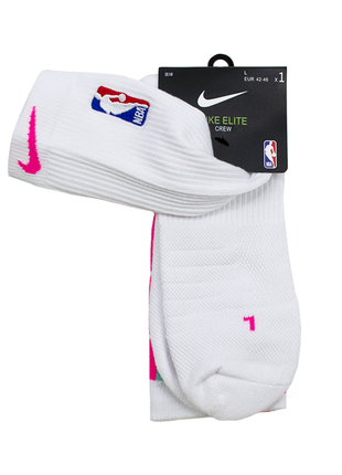 Баскетбольні шкарпетки nike elite nba l 42-46 високі з технологією dri-fit2 фото