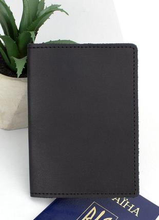 Подарочный набор женский handycover №45 (черный) кошелек, обложка, ключница в коробке5 фото
