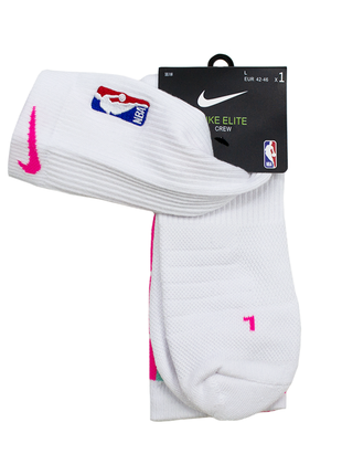 Шкарпетки баскетбольні nike elite nba l 42-46 високі з технологією dri-fit
