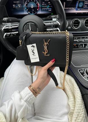 Сумка в стиле Saint Laurent Cassandra Sandalen 75mm Schwarz