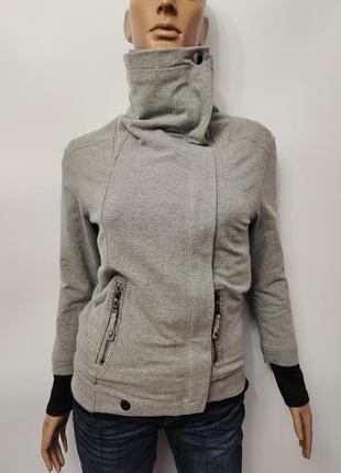 Женская стильная толстовка кофта куртка relish, итальялия, р.xs/s