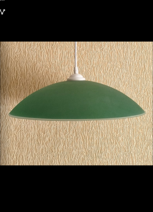 Запасний плафон абажур скло для люстри світильника торшера — діаметр 40 см