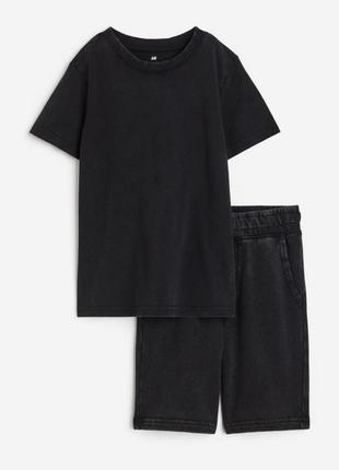 Костюм шорты и футболка h&amp;m 8-9, 9-10 лет