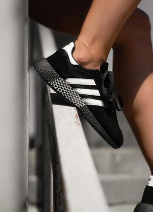 Adidas marathon tech black white 2