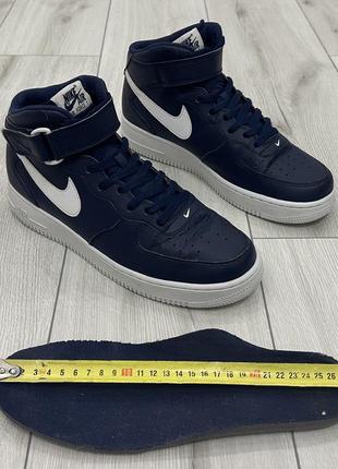 Чоловічі кросівки nike air force 1 mid (27,5 см)7 фото