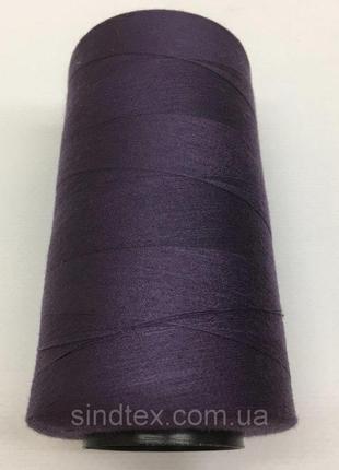 Нить швейная 100% pe 50/2 цв s-867 фиолетовый темный nitex (велл-484)