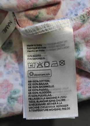 Летнее платье сарафан из мягкого трикотажа от бренда h&amp;m, 8-10 лет7 фото