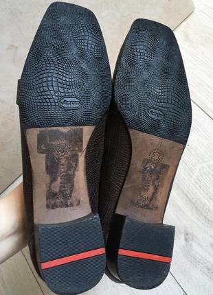 Lloyd туфлі натуральна шкіра коричневі німеччина оригінал 39,5 розмір5 фото