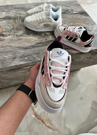 Женские кроссовки adidas adi2000 white pink4 фото