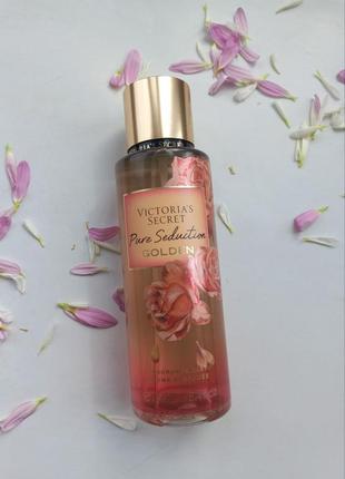 Мист victoria secret pure seduction golden оригинал1 фото