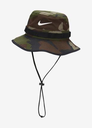 Панама nike dri-fit apex bucket hat камуфляжна