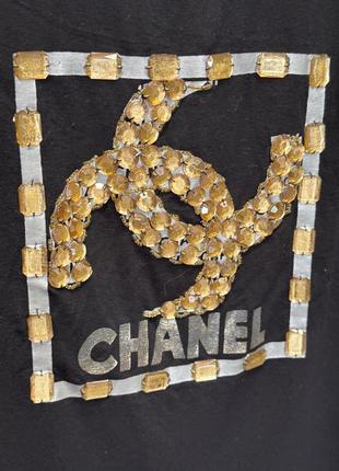 Футболка chanel🛍️3 фото