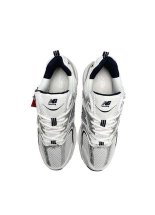 Женские кроссовки нью беланс 530 / new balance 530 white black5 фото