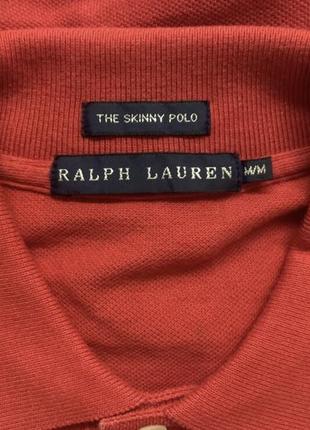 Футболка поло червона ralph lauren розмір s4 фото